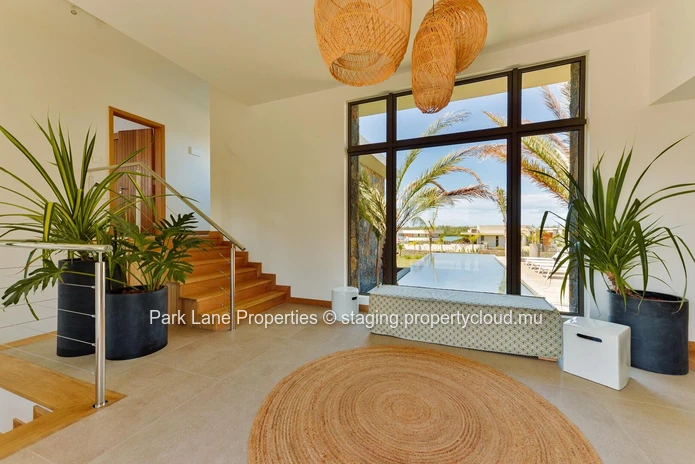 Villa à Anahita: Luxe Moderne avec Vue Imprenable sur le Rive Est