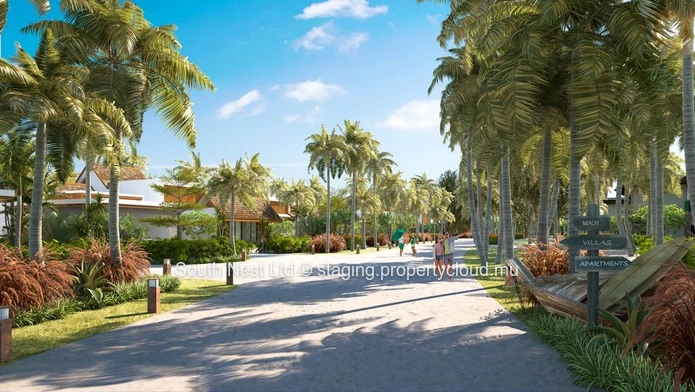 Villa de 3 chambres au sein d'une résidence avec accès mer et golf