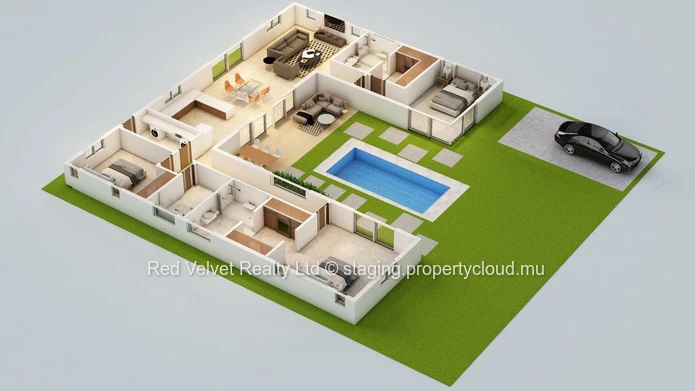 Luxurious Villas for Sale in Pereybere