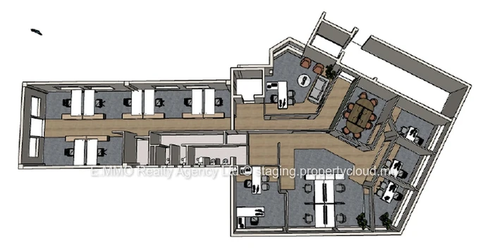 Bureau(x) à louer à Moka, 250m², Rs 162 500. Contactez-nous pour une visite! #immobilier #Moka #bureau (Mandat exclusif)