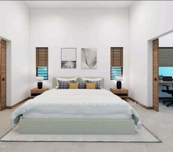 Villa 3 chambre à vendre à Rivière Noire- Acquéreurs Mauriciens uniquement.