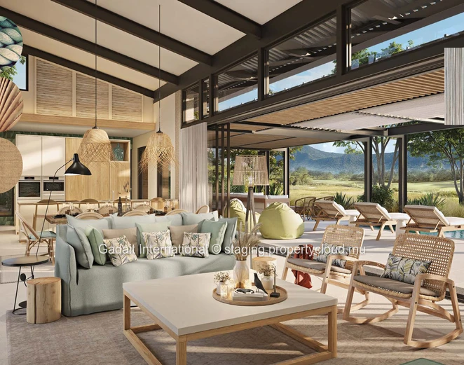 Live to the rhythm of nature: discover the unique concept of Villa S at Rivière Noire.