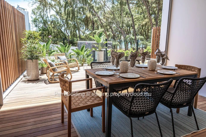 Fully Furnished 3-Bedroom Ground Floor Apartment for Sale | Ocean Grand Gaube, Mauritius