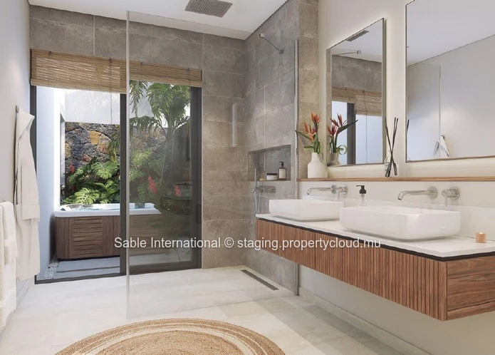 "Stunning Villa PDS with Private Pool in Calodyne, 4 Bedrooms, Fitness Room, Close to Amenities 