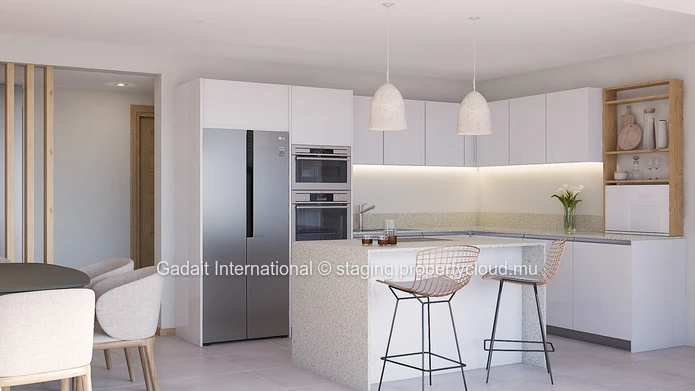 Coconut Grove-A1 : Appartements de 3 chambres sur la côte nord de l'île Maurice