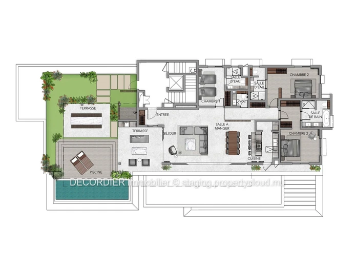 Modern penthouse for sale