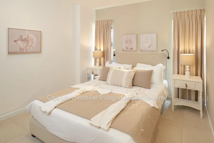 Magnifique Appartement REZ+2 à vendre à Pointe aux Canonniers, 131m², 3 chambres, piscine commune, proche écoles, par...