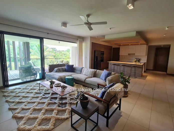 Exceptional Apartment at Mont Choisy Golf & Beach Estate – 3 Bedrooms, Golf Views, Grand Baie