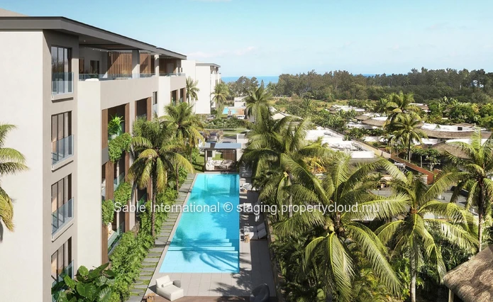 Luxury Penthouse with Private Pool in Trou aux Biches - 225m² Living Space - Close to Amenities - Fitness Room 