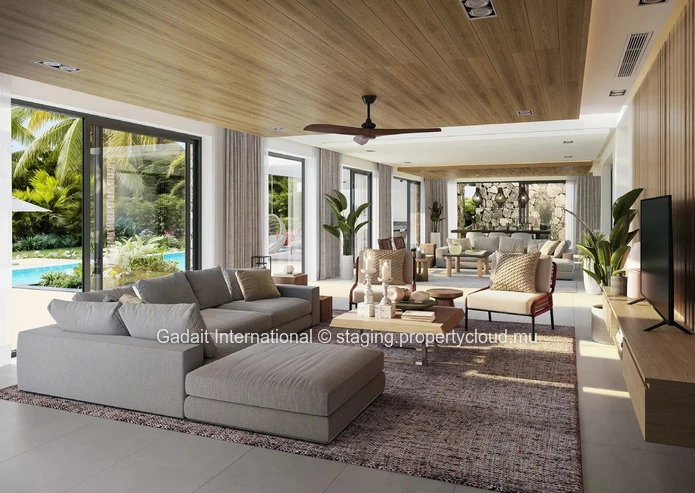Villa with pool and close to the beach for sale in Belle Mare, Mauritius