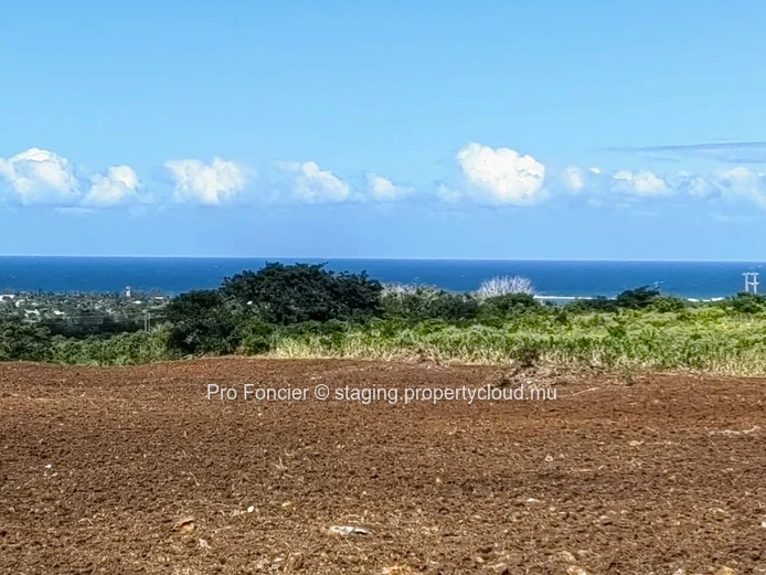 Terrain agricole à vendre à Surinam -  La Martinière avec vue mer