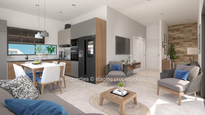 Penthouse à vendre – Terrasse panoramique, 2 chambres, parking sécurisé