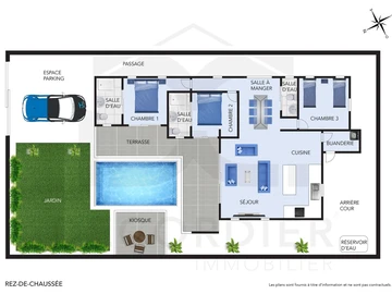 Maison de 3 Chambres