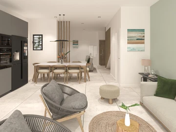Townhouse, Duplex de 3 Chambres