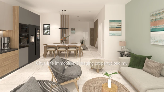 Duplex Moderne de 3 Chambres au Cœur de la Smart City