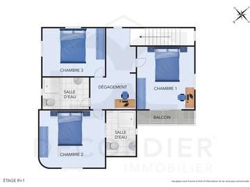 Maison de 3 Chambres