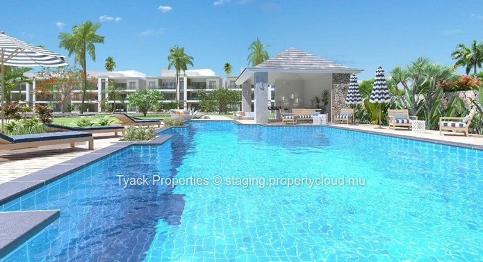 Appartement Premier Étage à Vendre à Grand Baie – Vue Jardin & Piscine