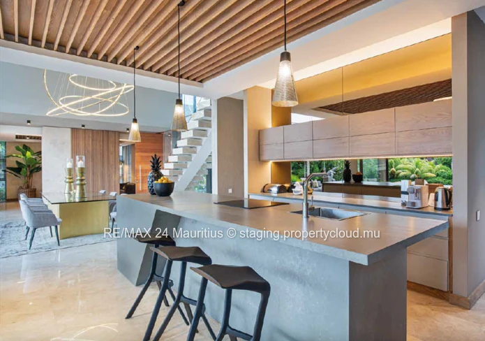 High-End Luxury Villa In Mauritius' Only Residential Marina