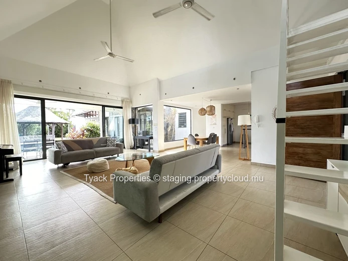 Contemporary PDS Villa with Cathedral Volumes in Cap Malheureux