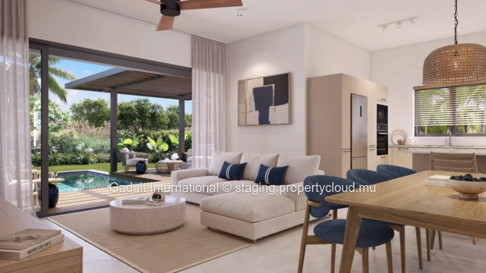 Townhouses modernes à Azuri – Vie côtière exclusive sur la côte nord-est de l'île Maurice