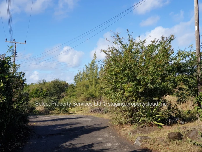 A Vendre, Terrain Pieds vue mer, St Michel, Grand Gaube