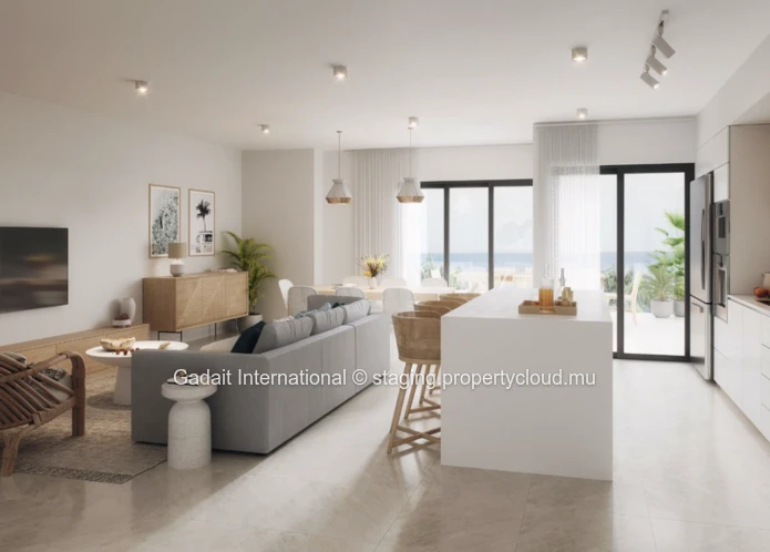 Discover an upscale penthouse in the heart of Tamarin.
