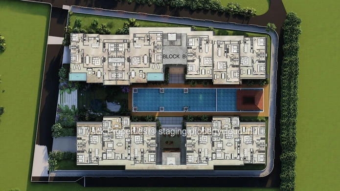 Luxury 3-Bedroom Penthouse for Sale in Pereybere with Private Pool