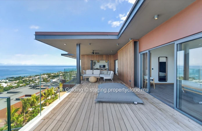 Luxury 4 Bedroom Bengali Villa at Legend Hill, Tamarin – Infinity Pool, Panoramic Views & 5-Star Services