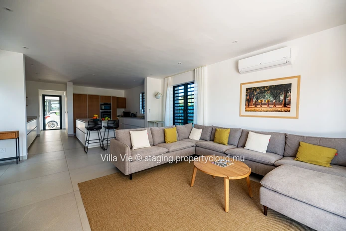 Haute Rive - Villa moderne de 4 chambres avec vue sur le golf
