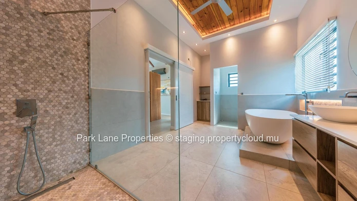 Elegant 4-Bedroom Villa with Heated Pool, Gym, and Office