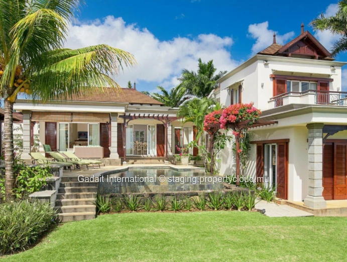 Bel Ombre luxury villa with golf view for sale | Heritage Villas Valriche –Mauritius