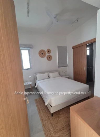 Luxury Penthouse with Pool Access in Péreybère! 2 Beds, Rooftop, Sea Access, Parking, AC. Close to Shops & Hospital.