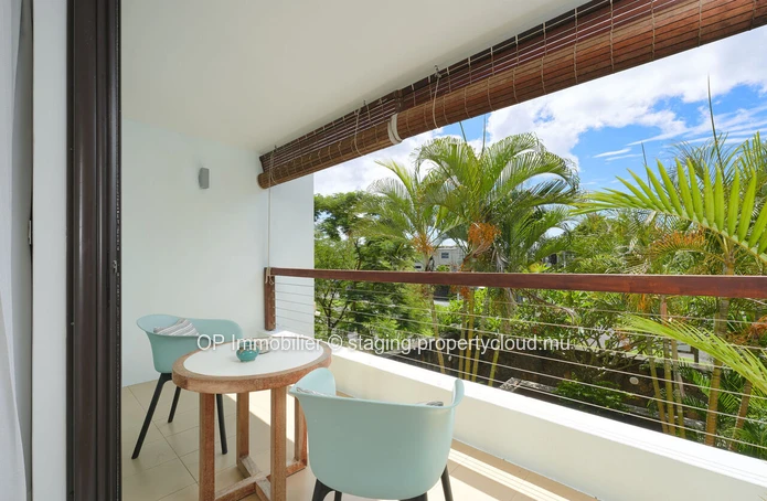 "Charming Apartment with Sea View in Mon Choisy, Trou aux Biches - Fully Furnished, Communal Pool - Close to Amenitie...