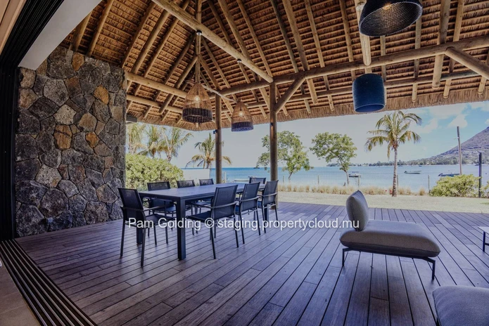 Luxurious 3-Bedroom Beachfront Villa with Private Pool in Les Salines Black River