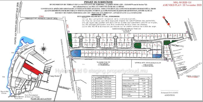 Residential Land For Sale In Pointe aux Biches