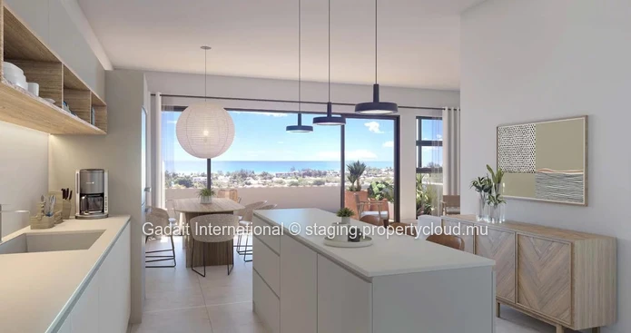 Apartment for sale with sea view in Tamarin, Mauritius