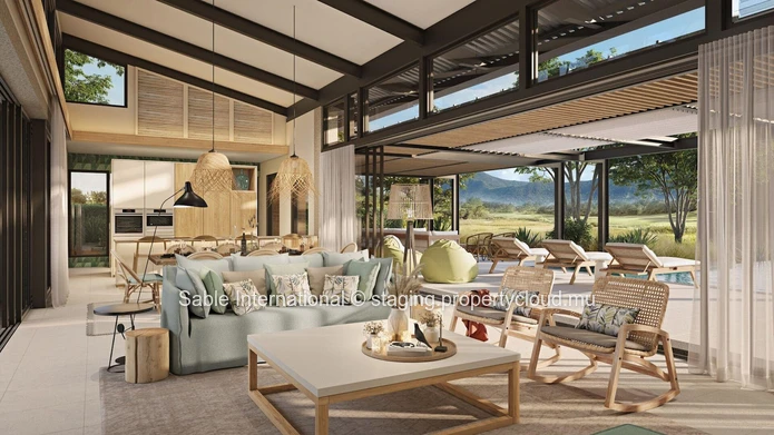 Luxurious Smart City Villa in Tamarin with Private Pool and Stunning Views! Ideal for a Modern Lifestyle.