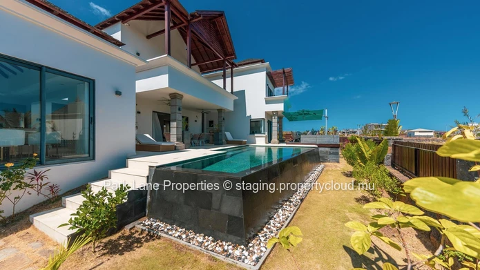Elegant 4-Bedroom Villa with Heated Pool, Gym, and Office
