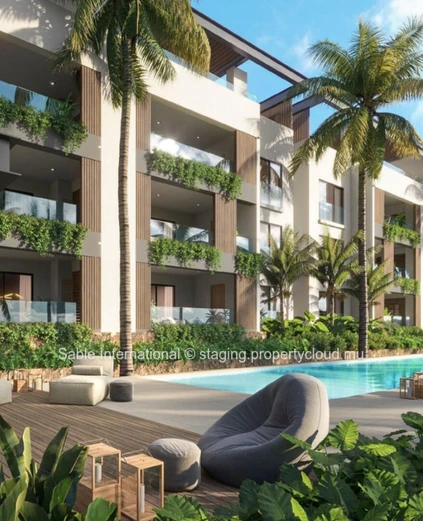 Luxury Penthouse with Private Pool in Trou aux Biches - 225m² Living Space - Close to Amenities - Fitness Room 