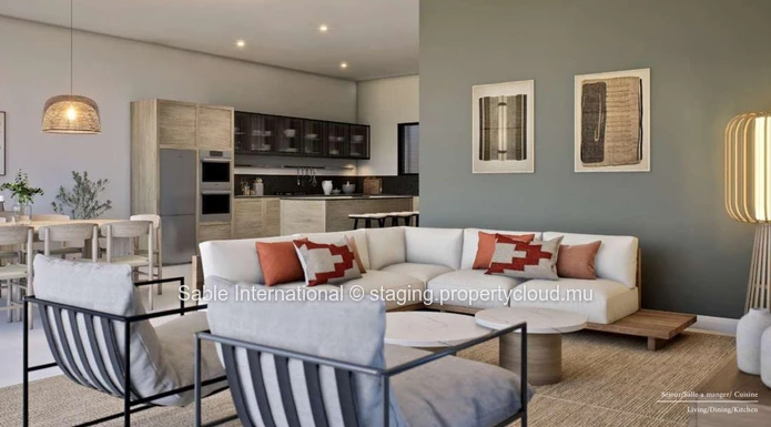 Stunning seafront Apartment in Grande Rivière Noire - 125m², 3 Beds, Communal Pool,