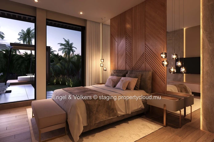 A Private Lagoon Residence Defined by Water, Space and Calm
