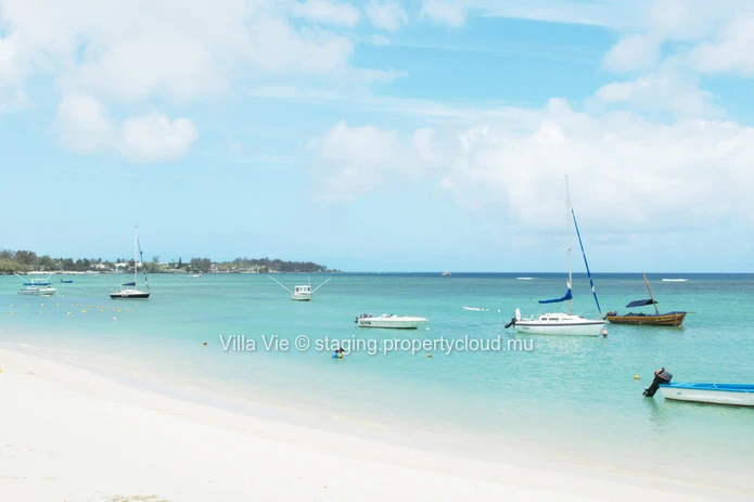 Trou aux Biches - Luxury 2 bedroom apartment with sea view