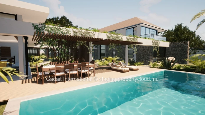Villa I6 : exceptional bioclimatic villa of 542m² at Beau Champ