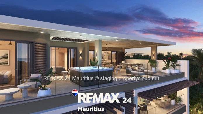 Luxury Penthouse – Célimar, Azuri Ocean & Golf Village – Roches Noires