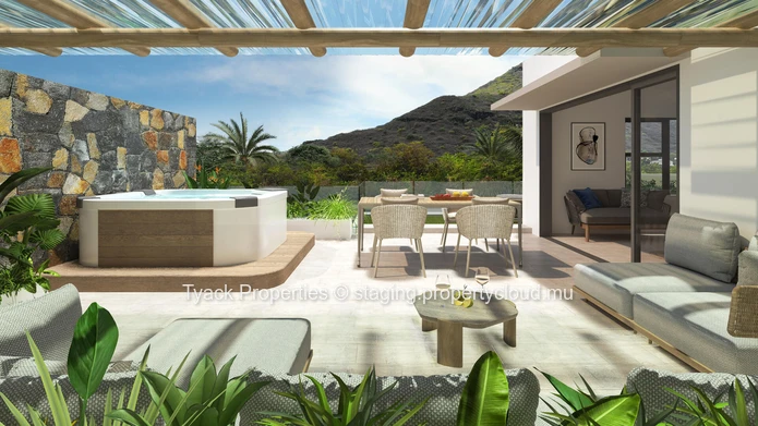 Penthouse à vendre – Terrasse panoramique, 2 chambres, parking sécurisé