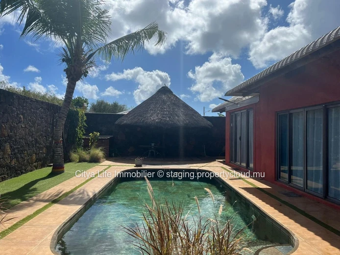 Studio avec jardin et piscine privée | Pointe aux Piments