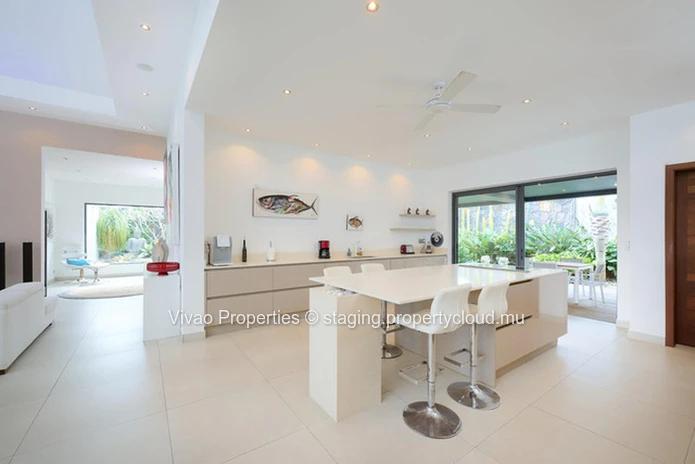Exceptional villas for sale in Grand Baie - 414m2 - Heated swimming pool of 93m2 - Home automation - Fully furnished ...