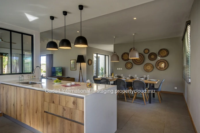 Apartment with 3 bedrooms, private garden and spacious terrace in Grand Gaube, Mauritius