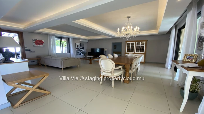 Cap Malheureux - Villa spacieuse de 4 chambres avec piscine et grand jardin