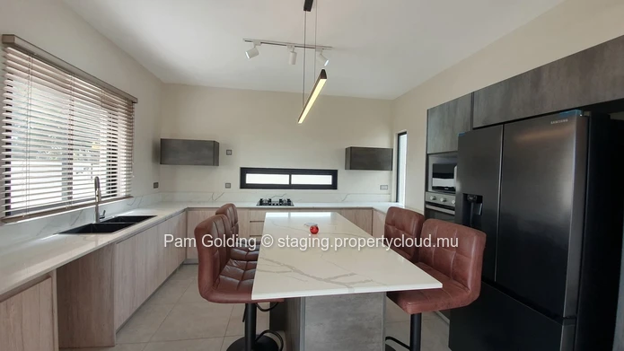 Brand new house with security.
